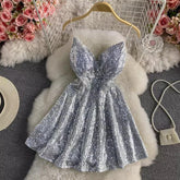 Lulu Sequin Dress - Label Frenesi Fashion